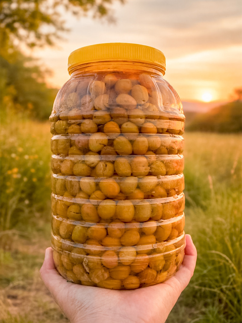 Yeşil Kırma Zeytin 3 kg.