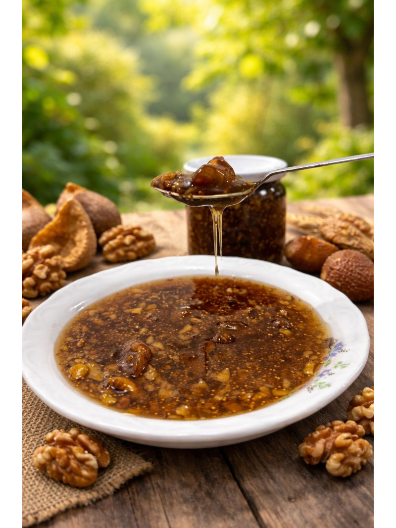 Cevizli Kuru İncir Reçeli 500 GR